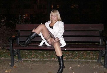 NEVER UNDIES UNDER THE MICRO-SKIRT
