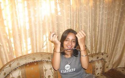 Indian teenager naked
