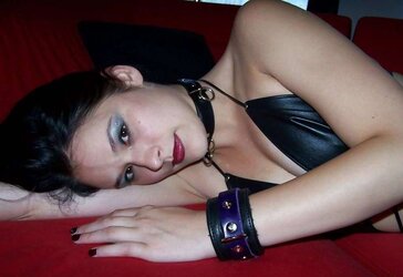 Naughty Black-Haired Posing