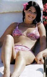 Kym Marsh UK Stunner 1 (Sans Bra, Pokies, Swimsuit)