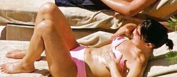 Kym Marsh UK Stunner 1 (Sans Bra, Pokies, Swimsuit)