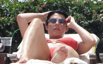 Kym Marsh UK Stunner 1 (Sans Bra, Pokies, Swimsuit)