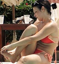 Kym Marsh UK Stunner 1 (Sans Bra, Pokies, Swimsuit)