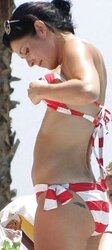Kym Marsh UK Stunner 1 (Sans Bra, Pokies, Swimsuit)