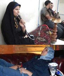Smoking- hijab niqab jilbab arab