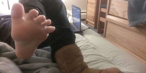 Footjob out of Chastity Sole Fetish Photoset