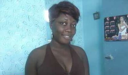 Ebony dark-hued fuckslut real african inexperienced