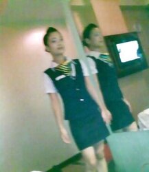 Chinese air hostess revealed
