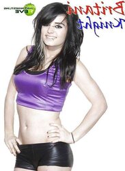 Britani Knight aka Paige WWE wrestling honey bevy
