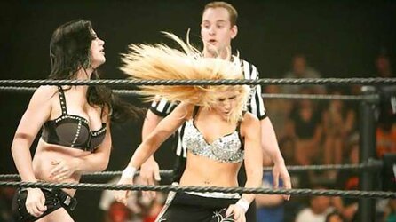 Britani Knight aka Paige WWE wrestling honey bevy