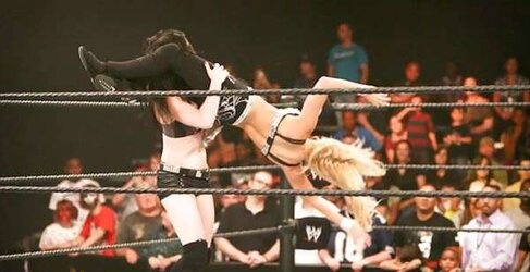 Britani Knight aka Paige WWE wrestling honey bevy