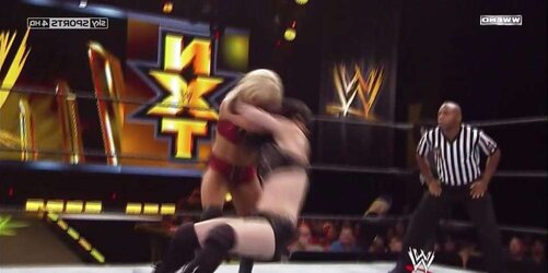 Britani Knight aka Paige WWE wrestling honey bevy