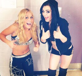 Britani Knight aka Paige WWE wrestling honey bevy