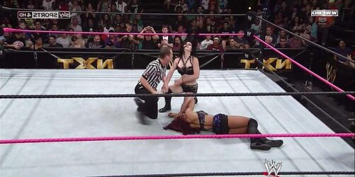 Britani Knight aka Paige WWE wrestling honey bevy