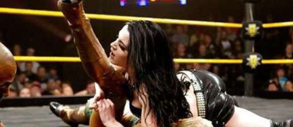 Britani Knight aka Paige WWE wrestling honey bevy