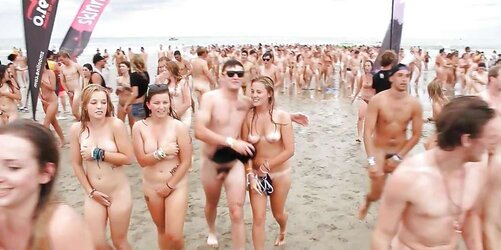 Naughty vacation nymphs