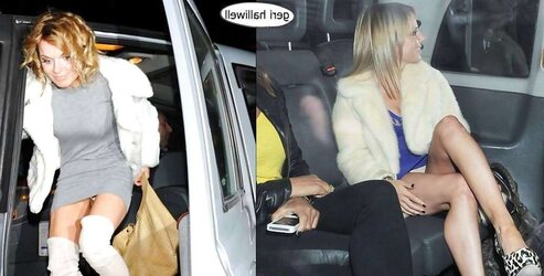 Celeb oops, upskirts