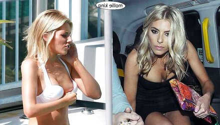 Celeb oops, upskirts