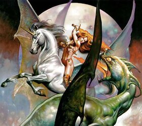 Boris Vallejo Drawings