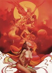 Boris Vallejo Drawings