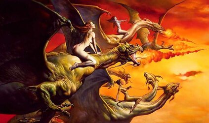 Boris Vallejo Drawings