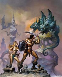 Boris Vallejo Drawings