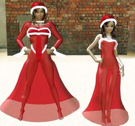 Gorgeous Dark-Hued Girls.... A Gorgeous and A Merry Christmas