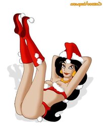 Gorgeous Dark-Hued Girls.... A Gorgeous and A Merry Christmas