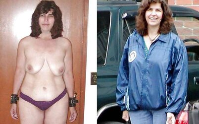 More Mature Clothed Unclothed Bombshells
