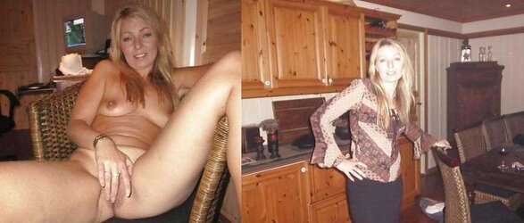 More Mature Clothed Unclothed Bombshells