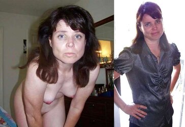 More Mature Clothed Unclothed Bombshells