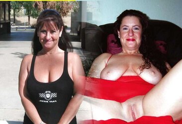 More Mature Clothed Unclothed Bombshells