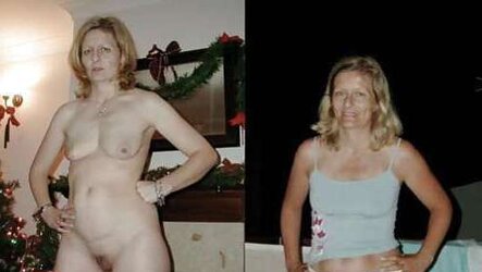 More Mature Clothed Unclothed Bombshells