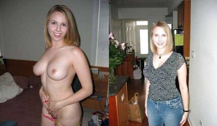 More Mature Clothed Unclothed Bombshells