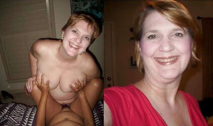 More Mature Clothed Unclothed Bombshells