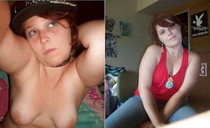 More Mature Clothed Unclothed Bombshells