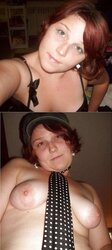 More Mature Clothed Unclothed Bombshells