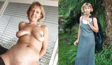 More Mature Clothed Unclothed Bombshells