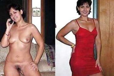 More Mature Clothed Unclothed Bombshells