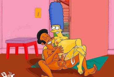 Marge Simpson Likes BIG BLACK COCK