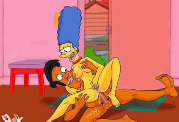 Marge Simpson Likes BIG BLACK COCK