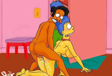 Marge Simpson Likes BIG BLACK COCK