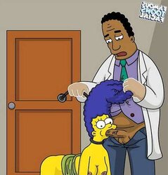 Marge Simpson Likes BIG BLACK COCK