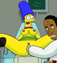 Marge Simpson Likes BIG BLACK COCK