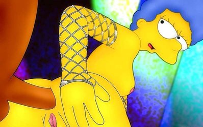 Marge Simpson Likes BIG BLACK COCK