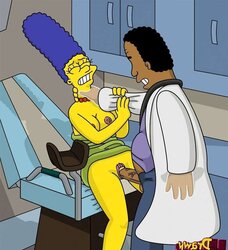 Marge Simpson Likes BIG BLACK COCK