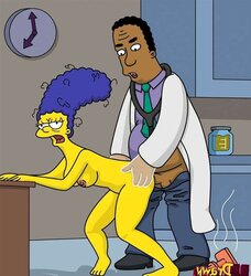Marge Simpson Likes BIG BLACK COCK