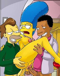 Marge Simpson Likes BIG BLACK COCK