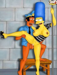 Marge Simpson Likes BIG BLACK COCK