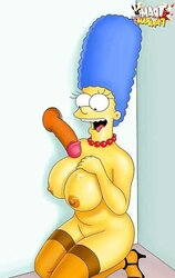 Marge Simpson Likes BIG BLACK COCK